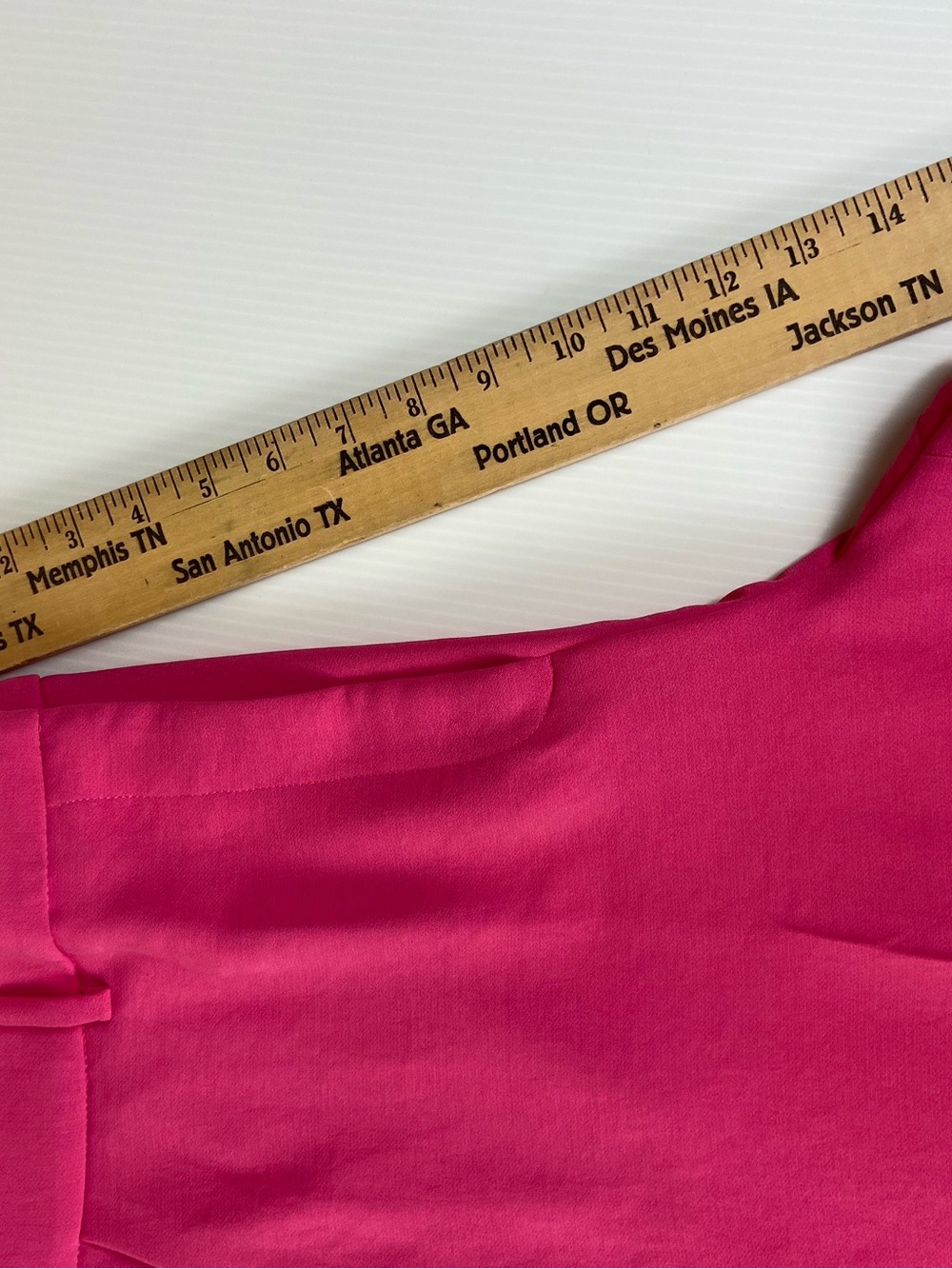 NWT DKNY Hot Pink Wide Leg Dress Pants Size 12 Barbiecore - Picture 7 of 13